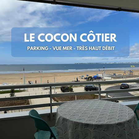 Cocon Cotier - Vue Sur Mer - Parking - Proche De La Thalasso - Terrasse Apartamento Pornichet Exterior foto